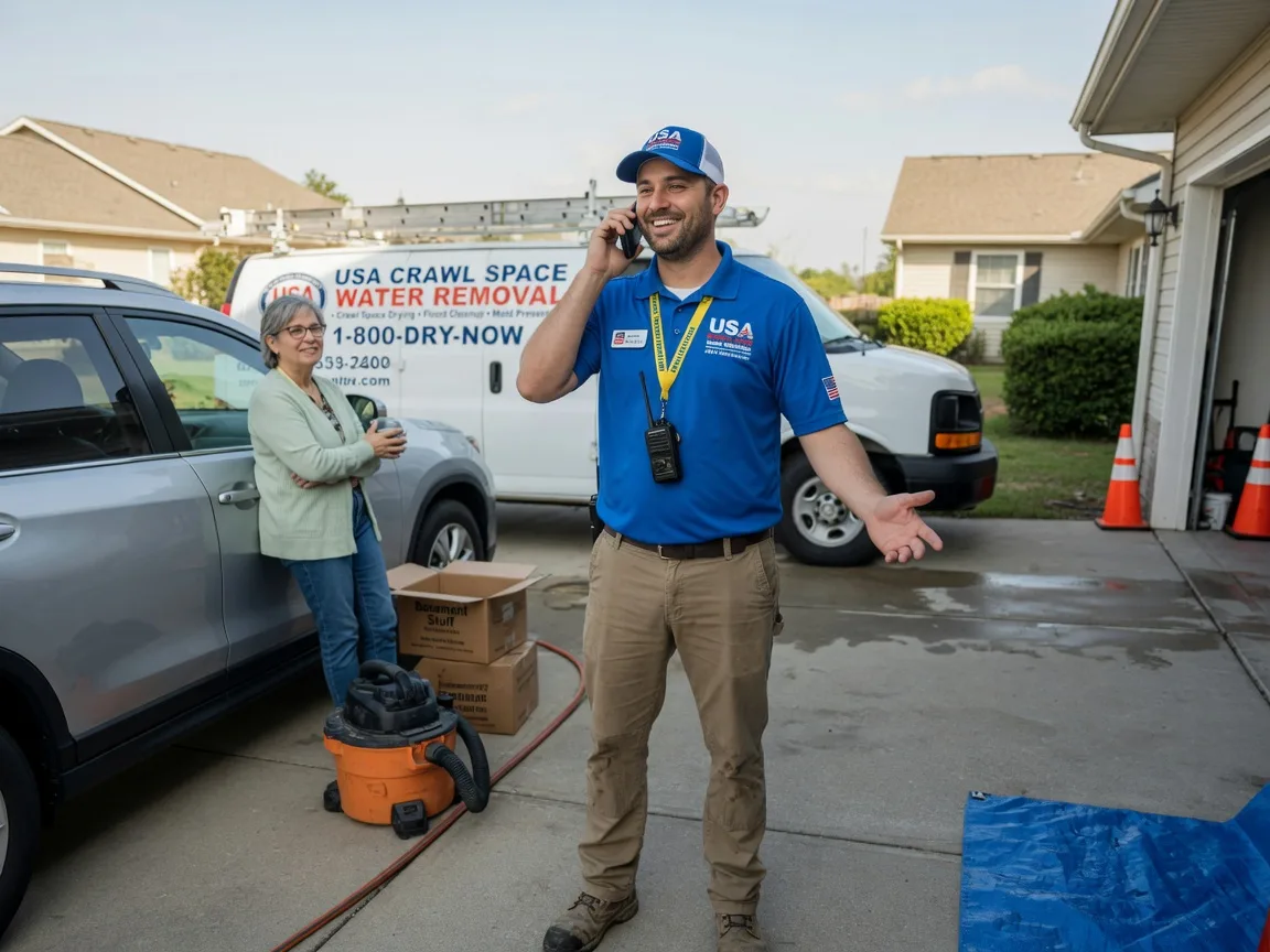 Crawl Space Water Removal Maple, TX FAQs